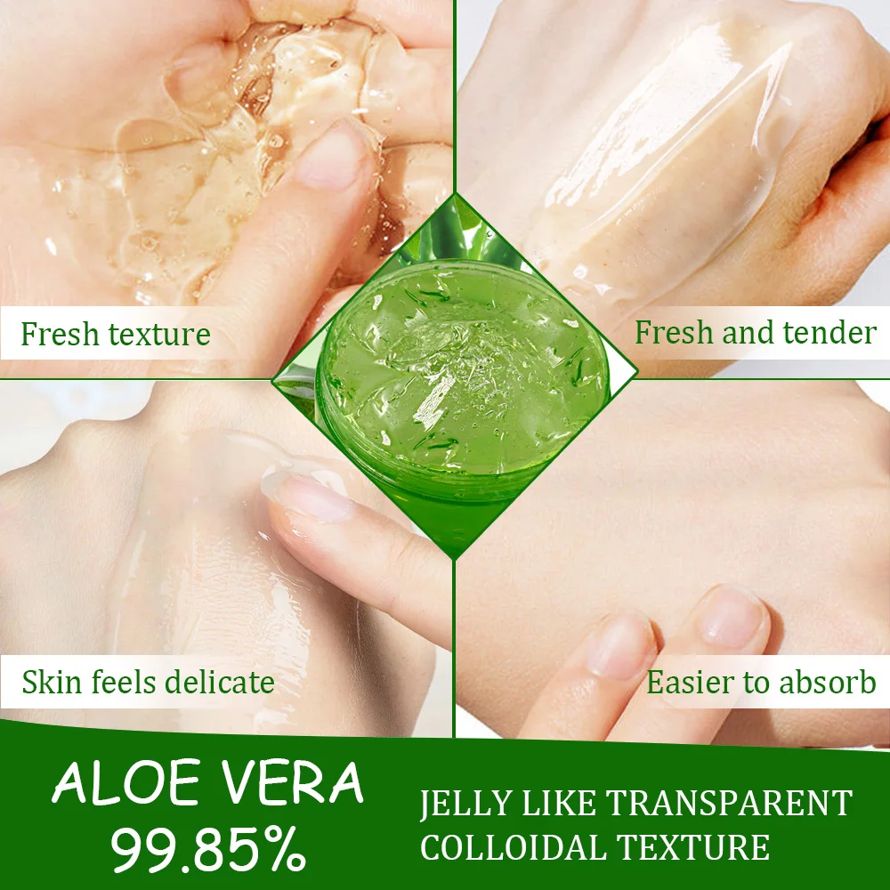 Private Label Aloe Vera Gel Lightening Organic 100% Pure Natural Skincare Face Moisturizing Soothing Aloe Vera Gel