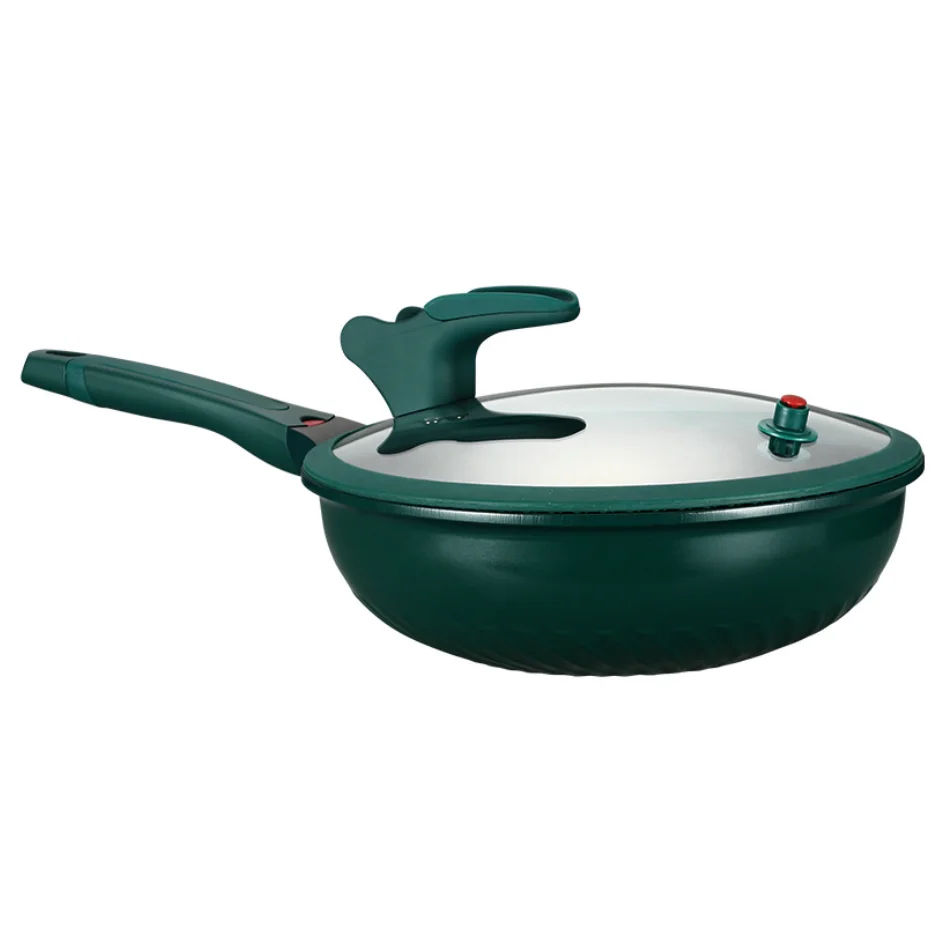 Spruce Green medical stone Cooker Durable Wear-Resistant pan Low Pressure Cooker micro pressure cooker