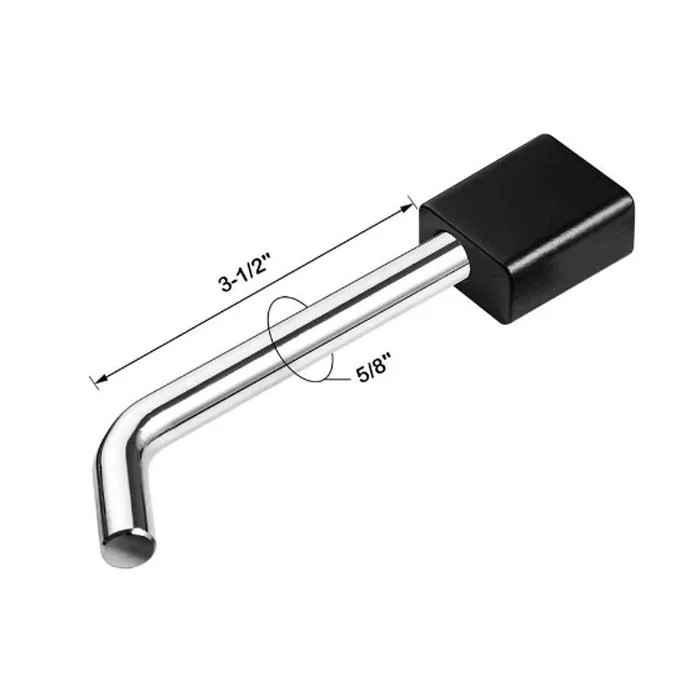 Customized stainless steel trailer hitch pin lock Swivel Head Trailer Hitch Receiver Safe Lock