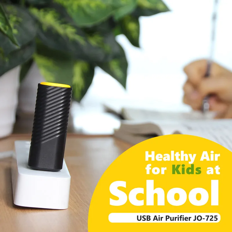 Mini Anion Car Air Cleaner Small Portable Negative Ion Office Computer USB Air Purifier