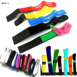 Custom Ski and Pole Carrier Adjustable Ski Wraps Ties Fastener Tape