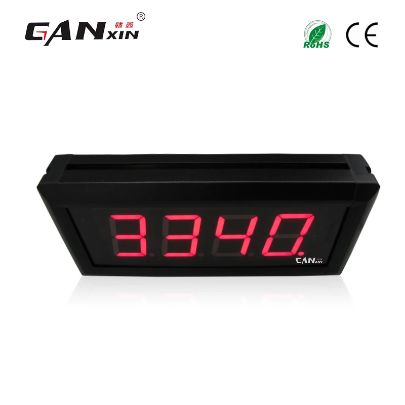 Ganxin 4 цифры Led аккумуляторная батарея электронный игровой автомат с мусульманская молельная Счетчик Талли