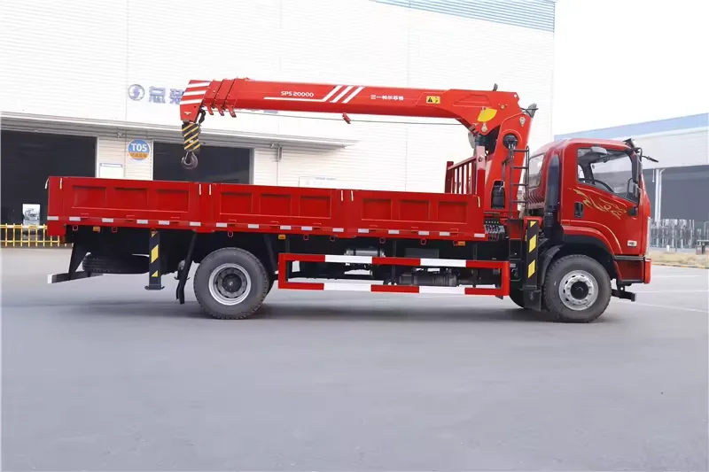 Sinotruk shacman faw Hot Selling Truck Mounted Crane Hydraulic Lifting Truck Crane for Sale