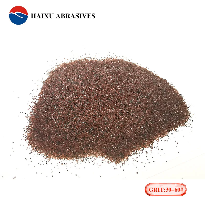 30/60 Mesh garnet high hardness high density abrasive blasting Garnet