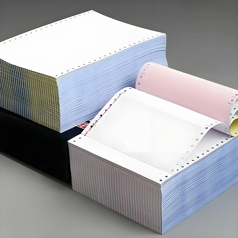 Wholesale Print Colour A4 Size 2 Ply 3 Plys Continuous Carbonless Copy Computer Papers
