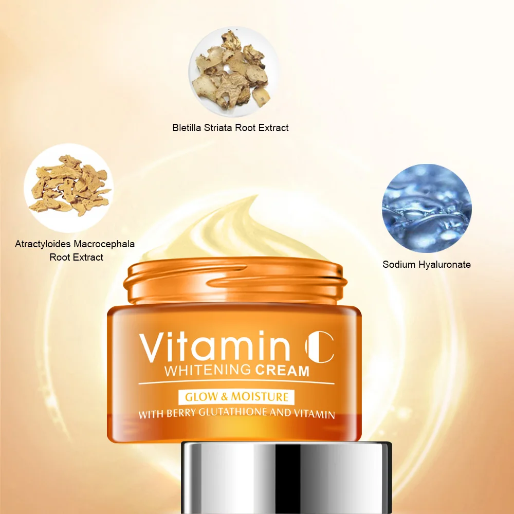 High quality disaar vitamin c whitening cream Vitamin C face cream whitening  anti-spot cream bleaching lightening face lotion