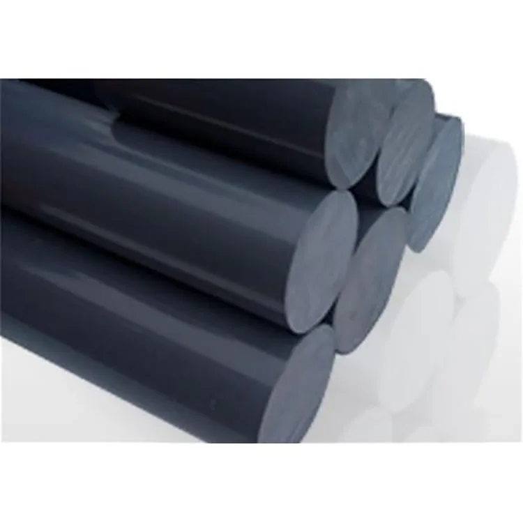 
Factory PVC Material Excellent Chemical Resistance Semi-Rigid Plastic rod For use with Acetic Acid 