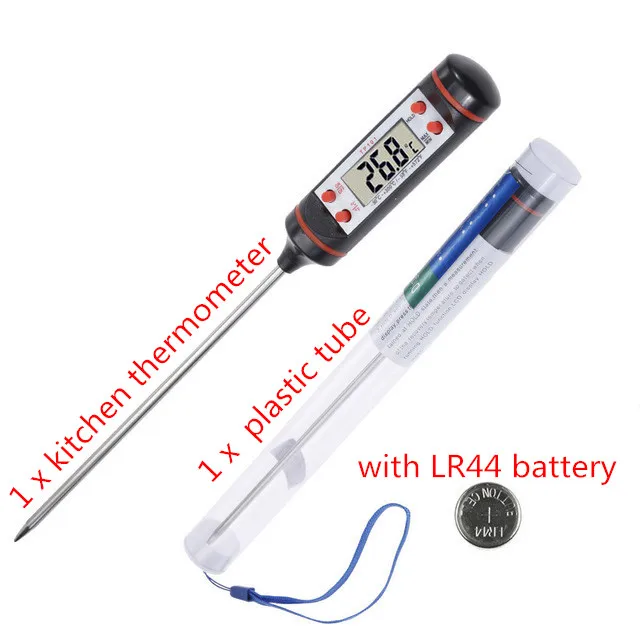 Brand New Cooking Thermometer with Long Probe Digital Instant Read  Meat Thermometer for  BBQ and steak