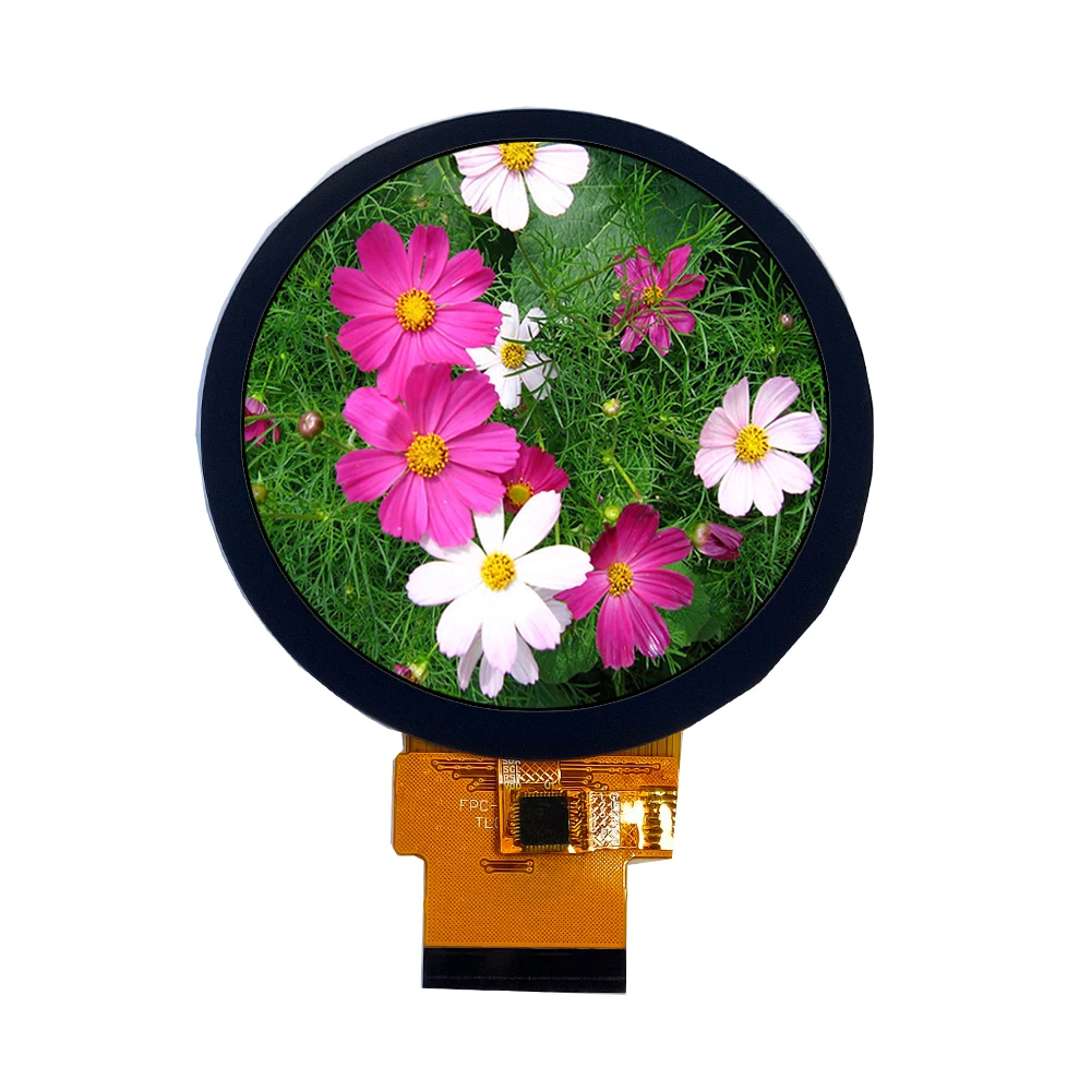 2.1 inch 480x480 Round TFT Display Module Colors IPS 3 SPI / RGB Interface