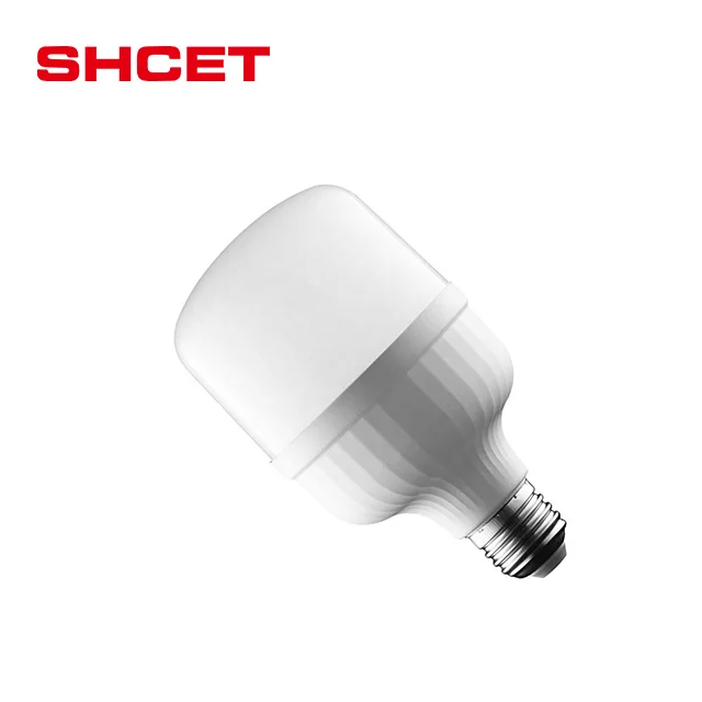 High End 110V 240V B22 E27 Holder T-shape 5W 10W 15W 20W 35W 40W 50W 60W 80W 100W Plastic Aluminum Housing Lamp Led Bulbs Light
