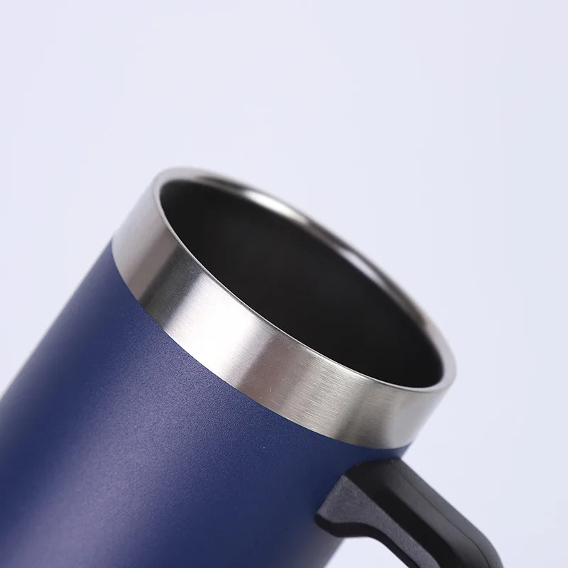 23oz Double Walled Stainless Steel Vacuum Insulated Metal German Beer Mug Travel Lids Sublimation Beer Mug