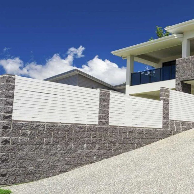 New product white aluminum fencing OEM customized aluminum fencing for houses