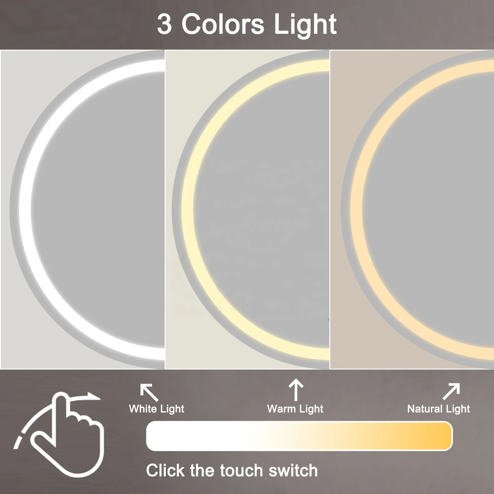 Smart Led Bath Mirror Irregular Wall Smart Cosmetic Mirror Sliver Led Bathroom Mirror With Led Light