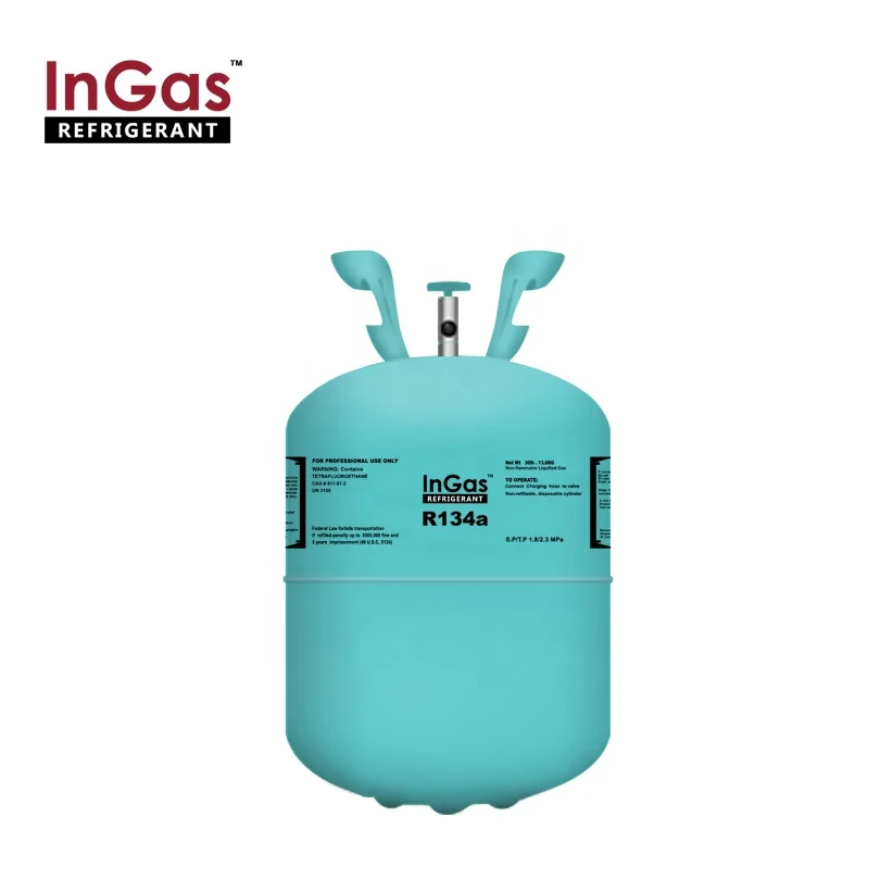 Ingas r134a gas cylinder refrigerant gas 134a fresco gas r134