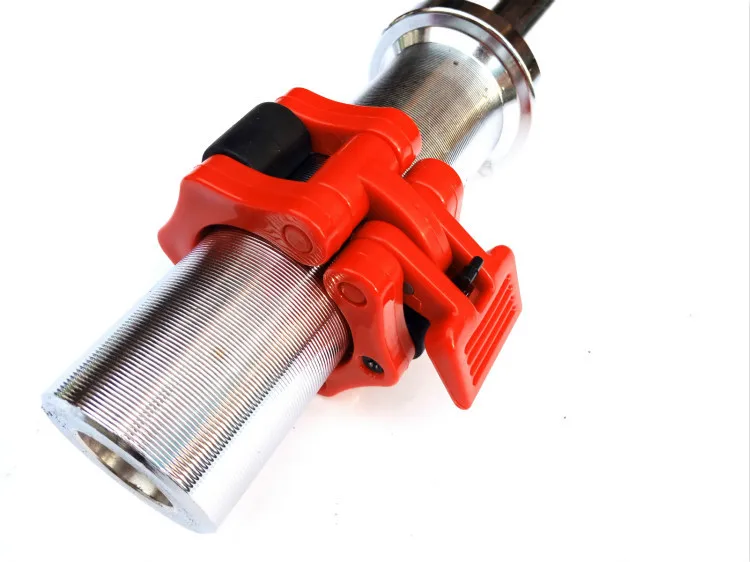 Custom Logo 50 MM Wholesale Fitness Weight Lifting Gym Pink Dumbbell Hexagonal Clamp Collar Buckle Lock Clips