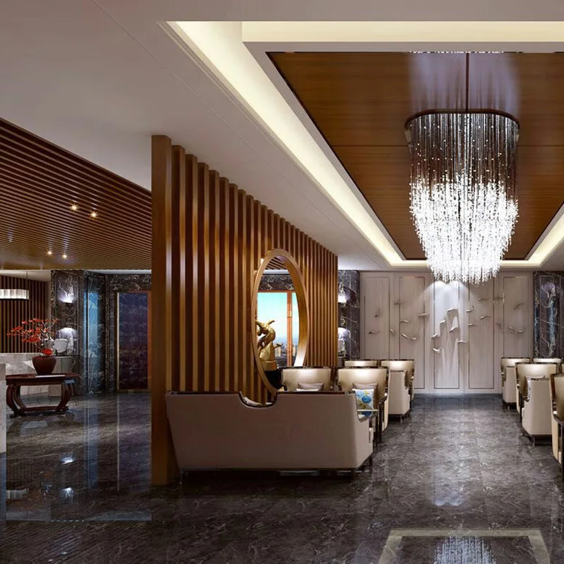 Cheap Custom Outdoor Wpc Composite Hollow Wood Timber Tubes Exterior Column Lid Eco-Wood Square Timber Tube Panel