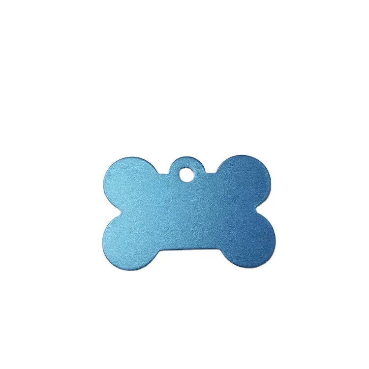 
Wholesale Customized Logo Heart Shape dog tag Metal Multicolor Aluminum Pet Name Dog Tags corrosion resistant dog tag 