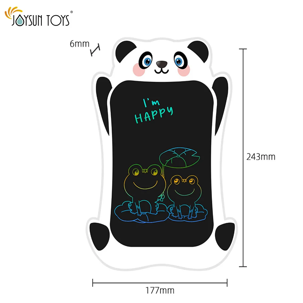9 Inch kids animal lcd write electronic writing board digital writing  Drawing Board for kids children Painting LED Board