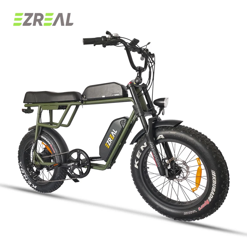 
EZREAL High performance fat tire electric bike with 750w BAFANG motor bike electric super 73 electric bike for adults 