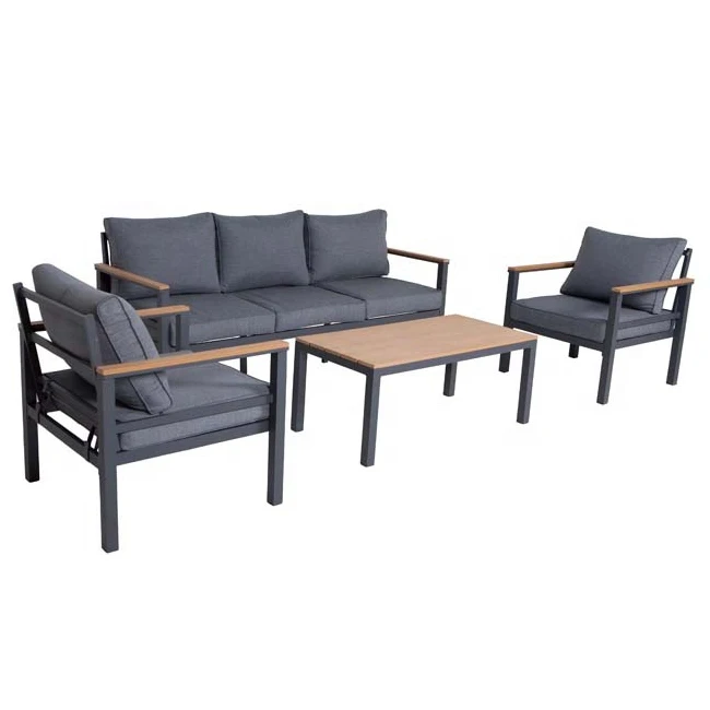 Набор для сада, металлические диваны, набор алюминиевых диванов, мебель для улицы