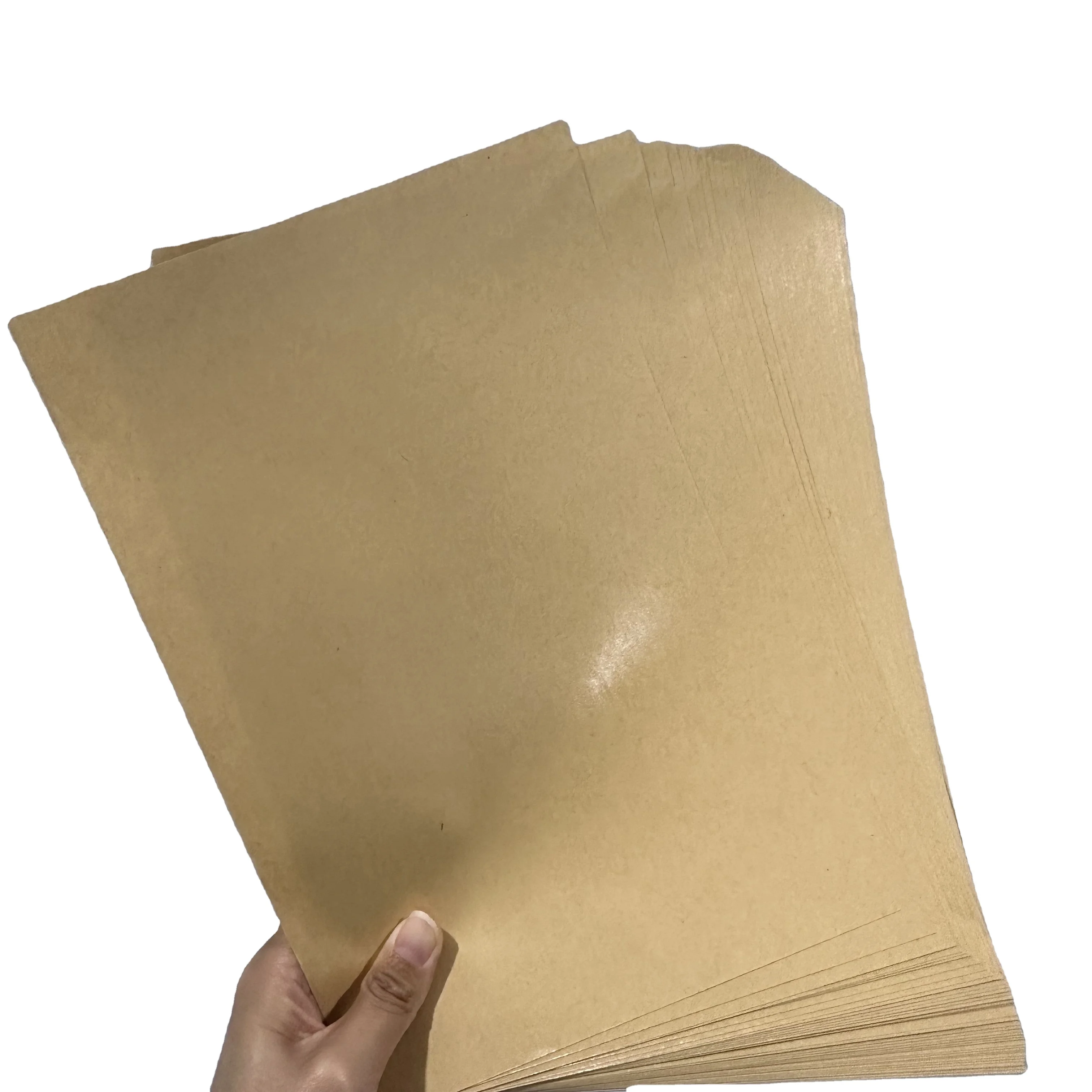 Kraft paper for the packaging industry high strength  high temperature resistant 85g brown kraft release paper sells well