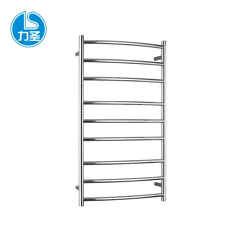 Hot Sale Intelligent Temperature Control Electric Towel Rail Heated Towel Rack Free Standing Electric Heated Towel Warmer