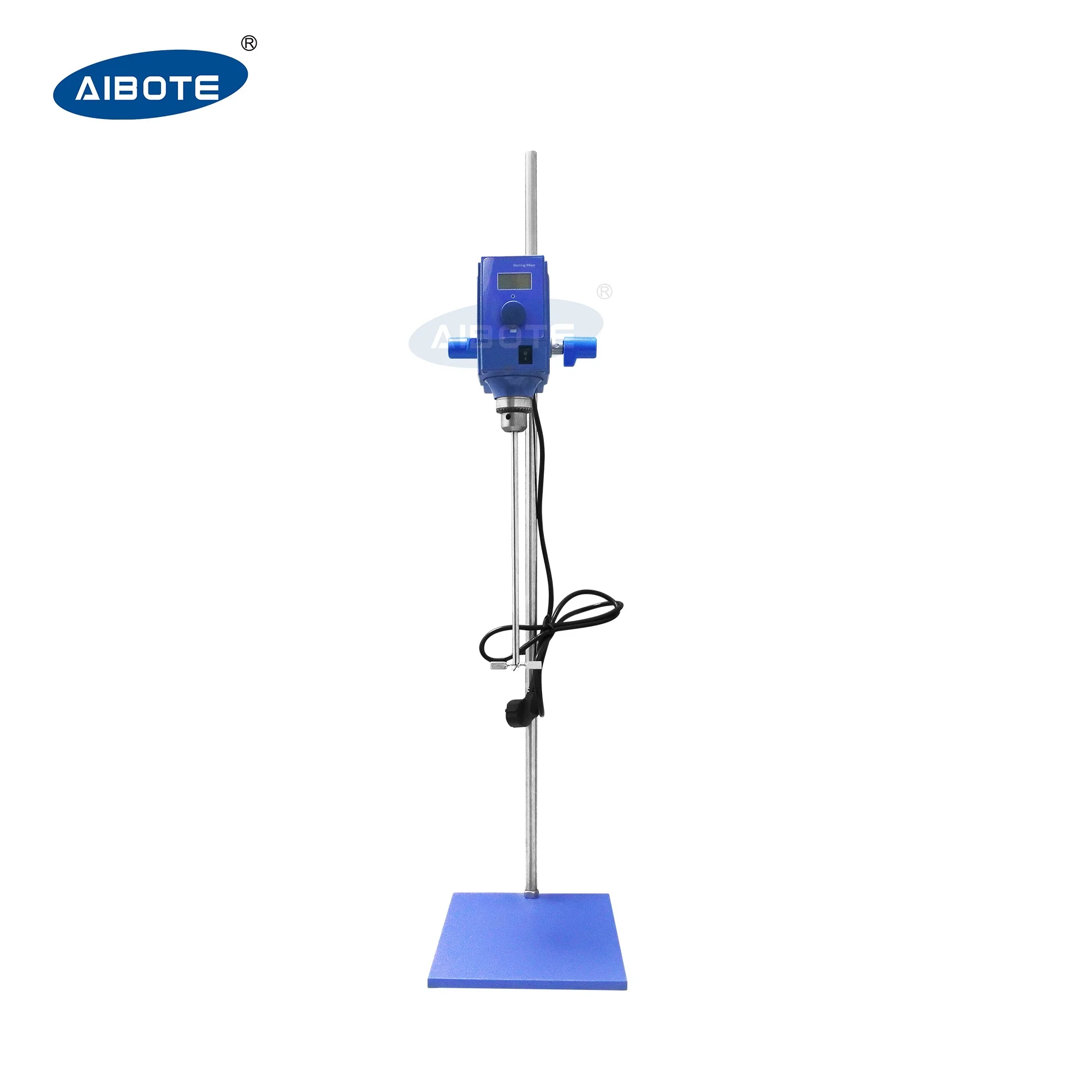 Laboratory equipment for mixing liquids with paddles