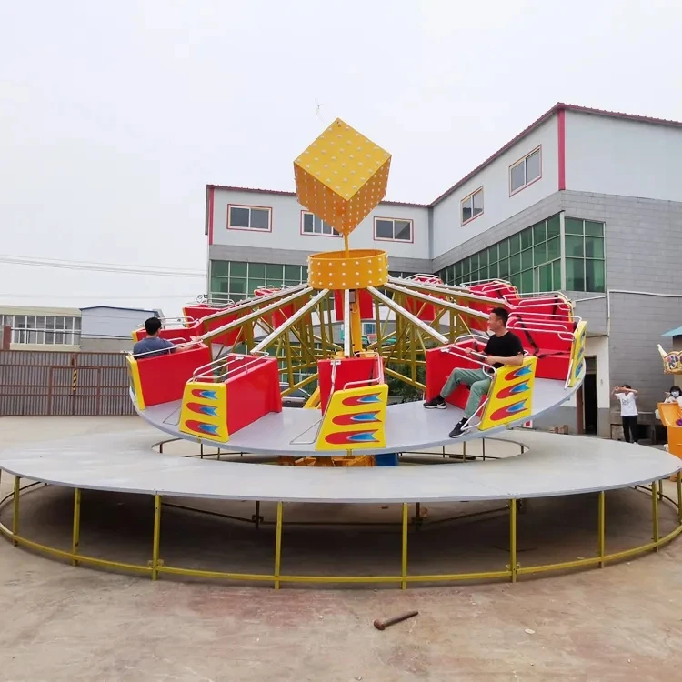 [Ali Brothers]Twin Flight Ride Entertainment Hot sell Kiddie Gully Rotary Ballerina Dance