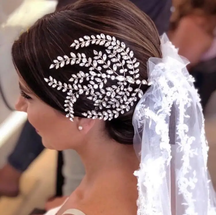 Luxury A+Zircon Crown Tiara Headband Royal Queen Princess Pageant Party Crown Bride Jewelry