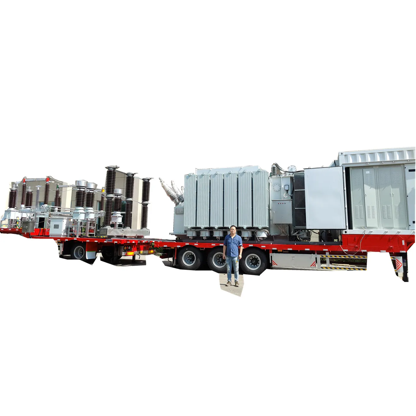 Electrical  power transformer substation 110kv electrical mobile substation