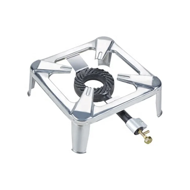 Burner Gas Stove Cast Iron Camping Stoves Burner Propane Gas Stove Cooker with frame