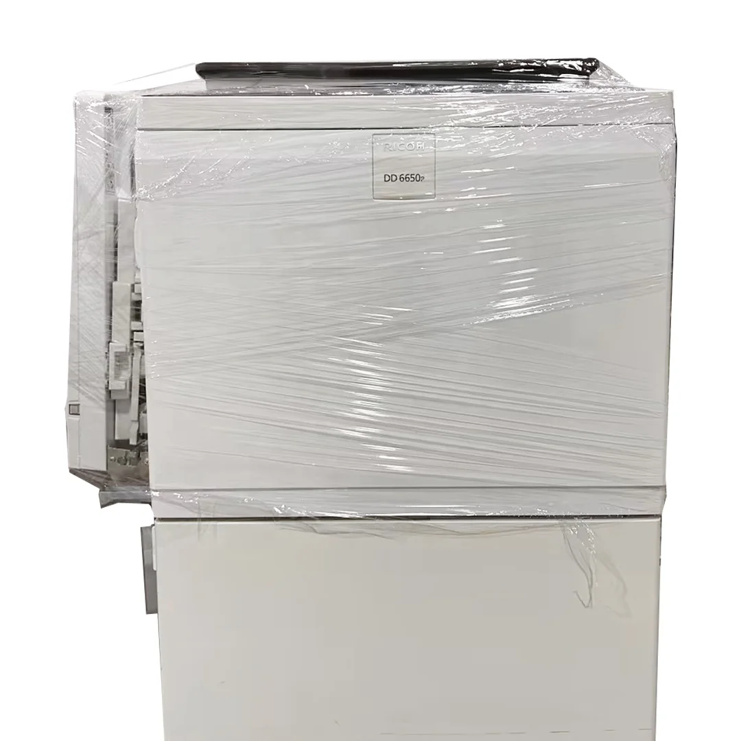 Хорошее состояние Дубликатор Ricoh DD6650 до 135PPM A3 копировальный аппарат для принтера Priport