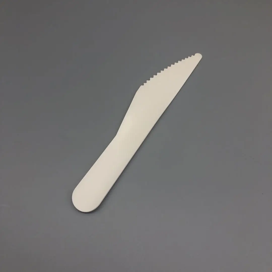 Amazon hot products and competitive price 160mm Eco-Friendly  made of disposable paper cutlery set