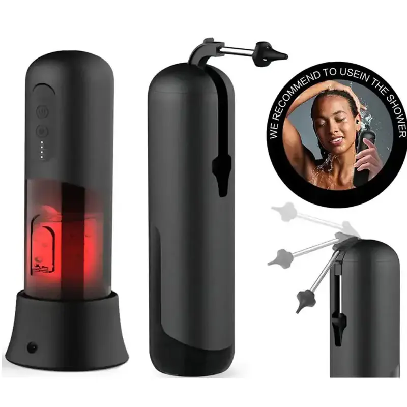 Heated Ipx7 Waterproof electric Ear Cleaner Medical Massaging triple jet stream 4 Working Modes Ear Wax Remover