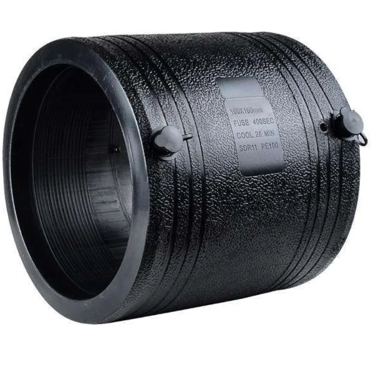 PE100 Electrofusion HDPE Pipe Fittings coupling for Water Supply
