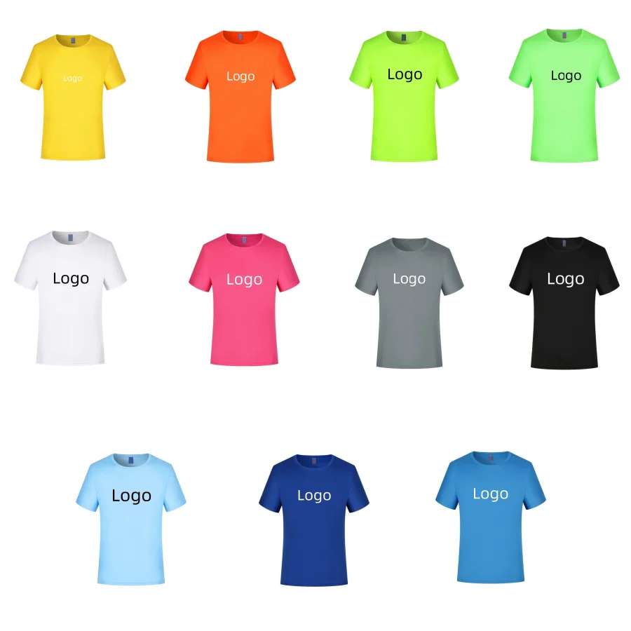 Factory Custom Logo 100% Polyester Good Quality O Neck Blank Street Wear Over Size  T-shirt For Men