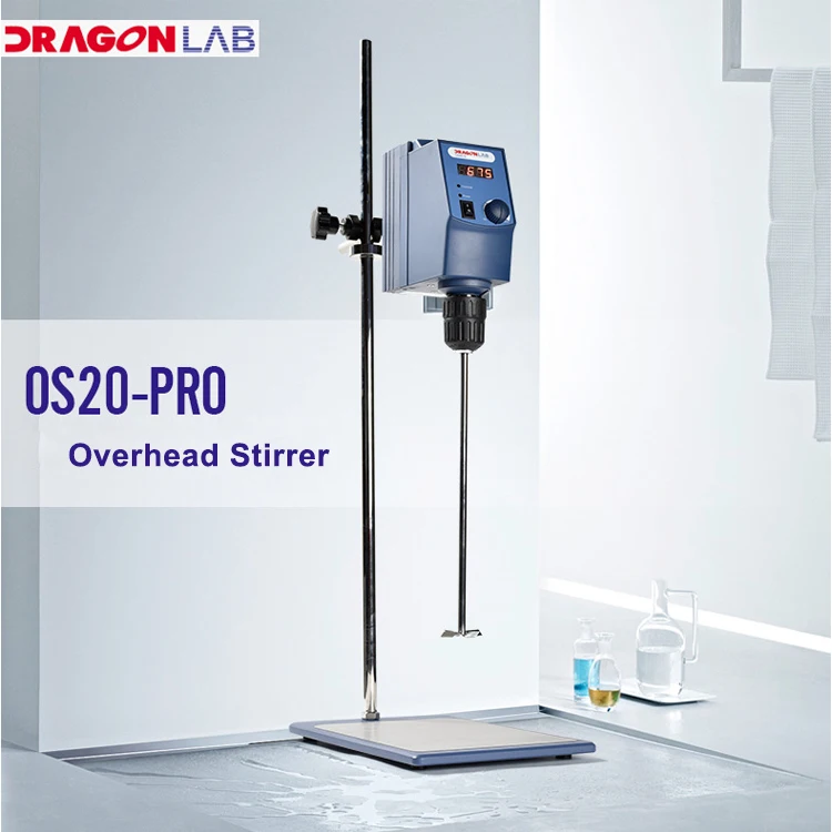 DLAB Laboratory Digital Display Viscosity Lab Electric High Speed Mixer Overhead Stirrer 20L