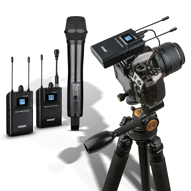 2021 ацемическая цифровая камера, аудио разъем 3,5 мм, диктофон, микрофон для youtuber, видеомикрофон