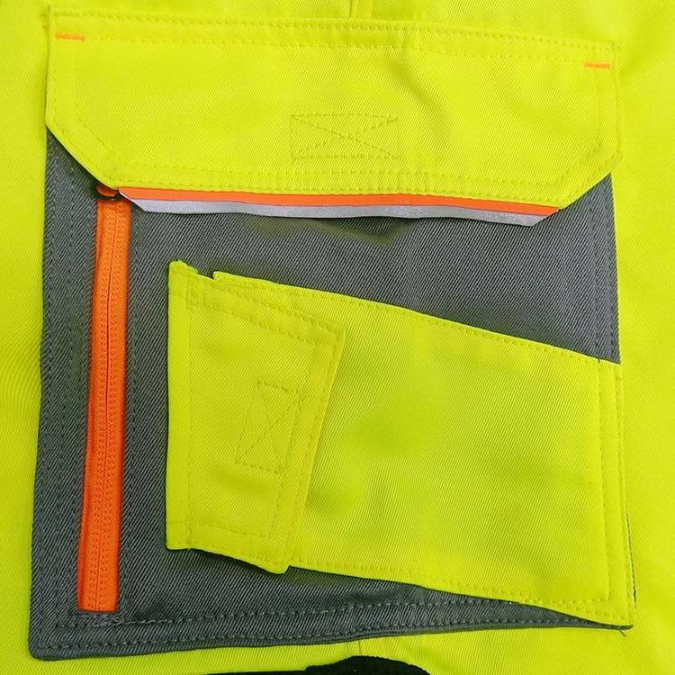 Working reflective cargo trousers workwear clothes pants