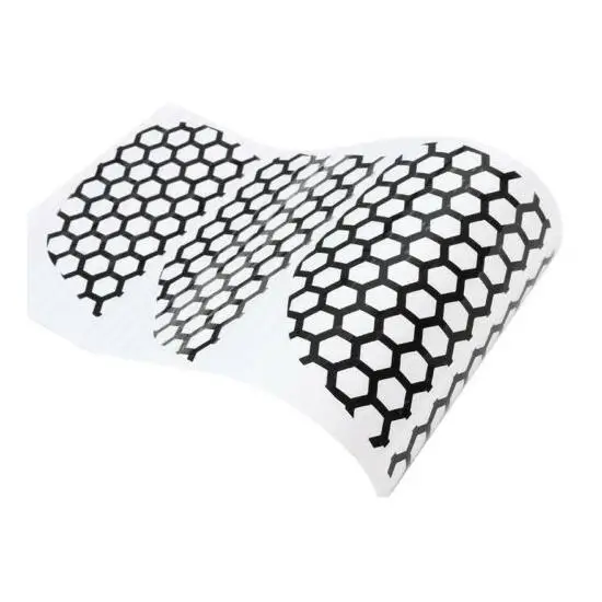 Car Wrap Sticker Light Rear Tail Car Crash Night Light Stickers Lamp Honeycomb Stickers For Decoration Vinyl