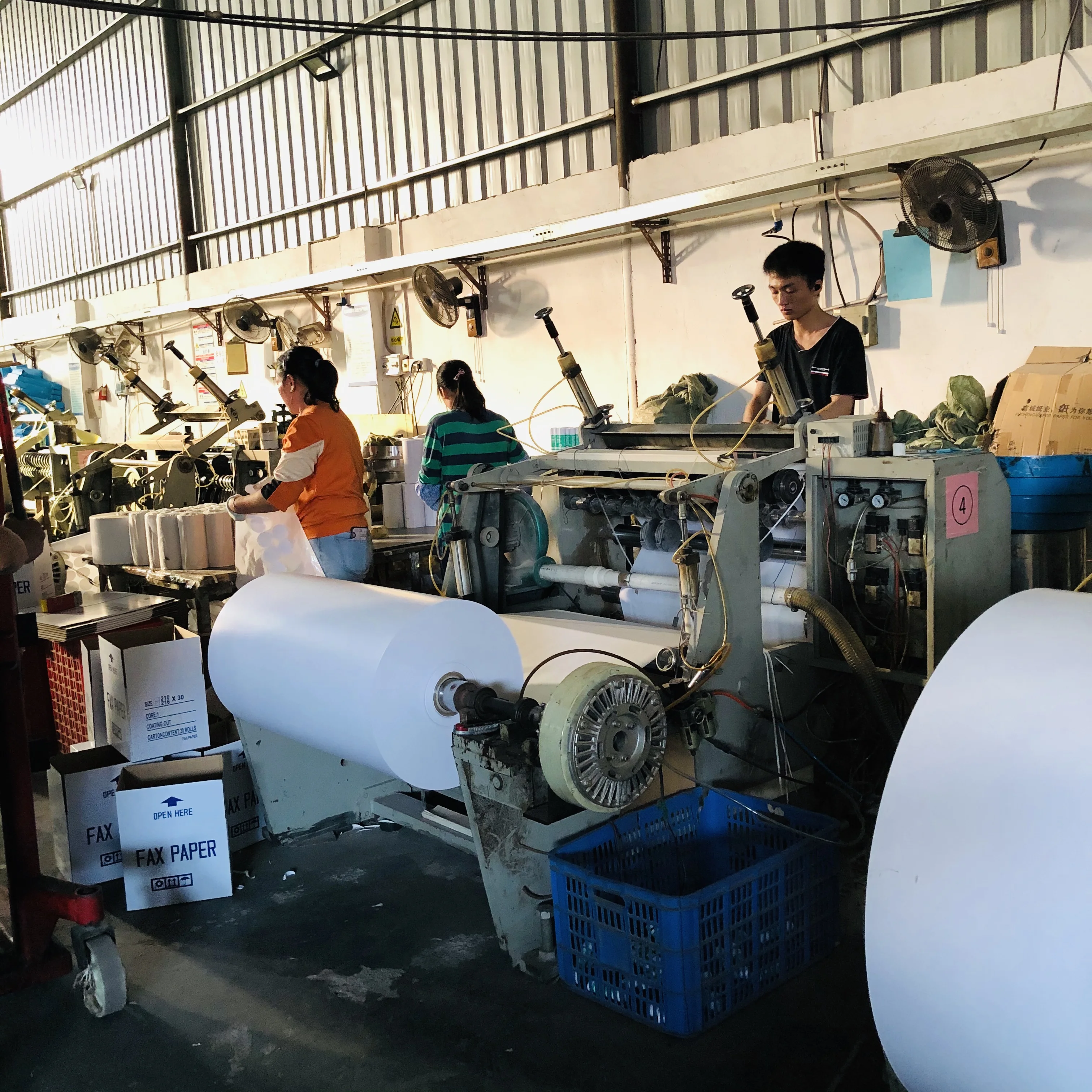 78mm x 75mm Thermal Paper Rolls  made in Guangzhou, China