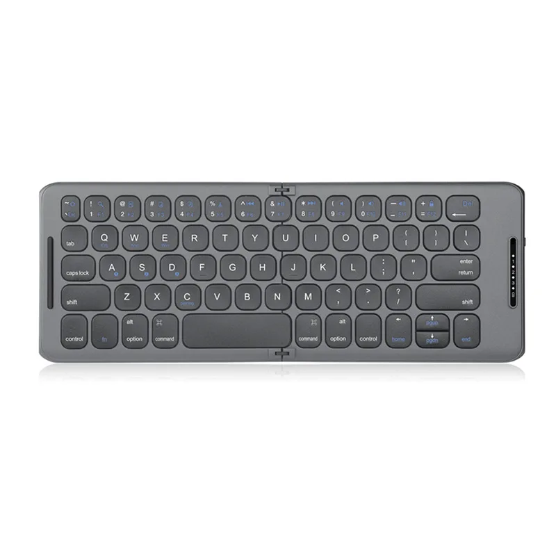 Безмолвная Беспроводная Bluetooth-клавиатура из алюминиевого сплава Mac