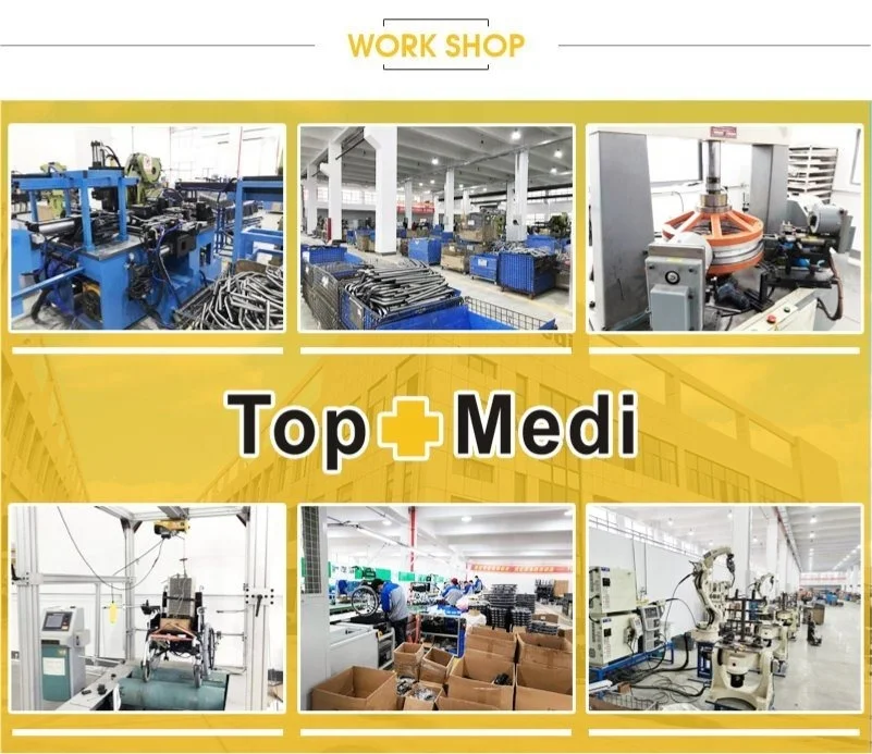 Folding wheelchair for disabled manufacturers ultra light adjustable footrest manual wheelchair with pedal