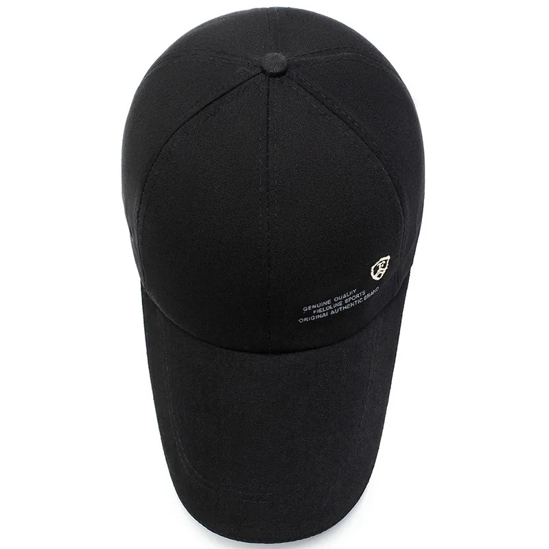 Luxury Grey Trucker Hat Men Warm Winter Sport Baseball Cap Black Custom Dad Hat  Embroidery  sport hat