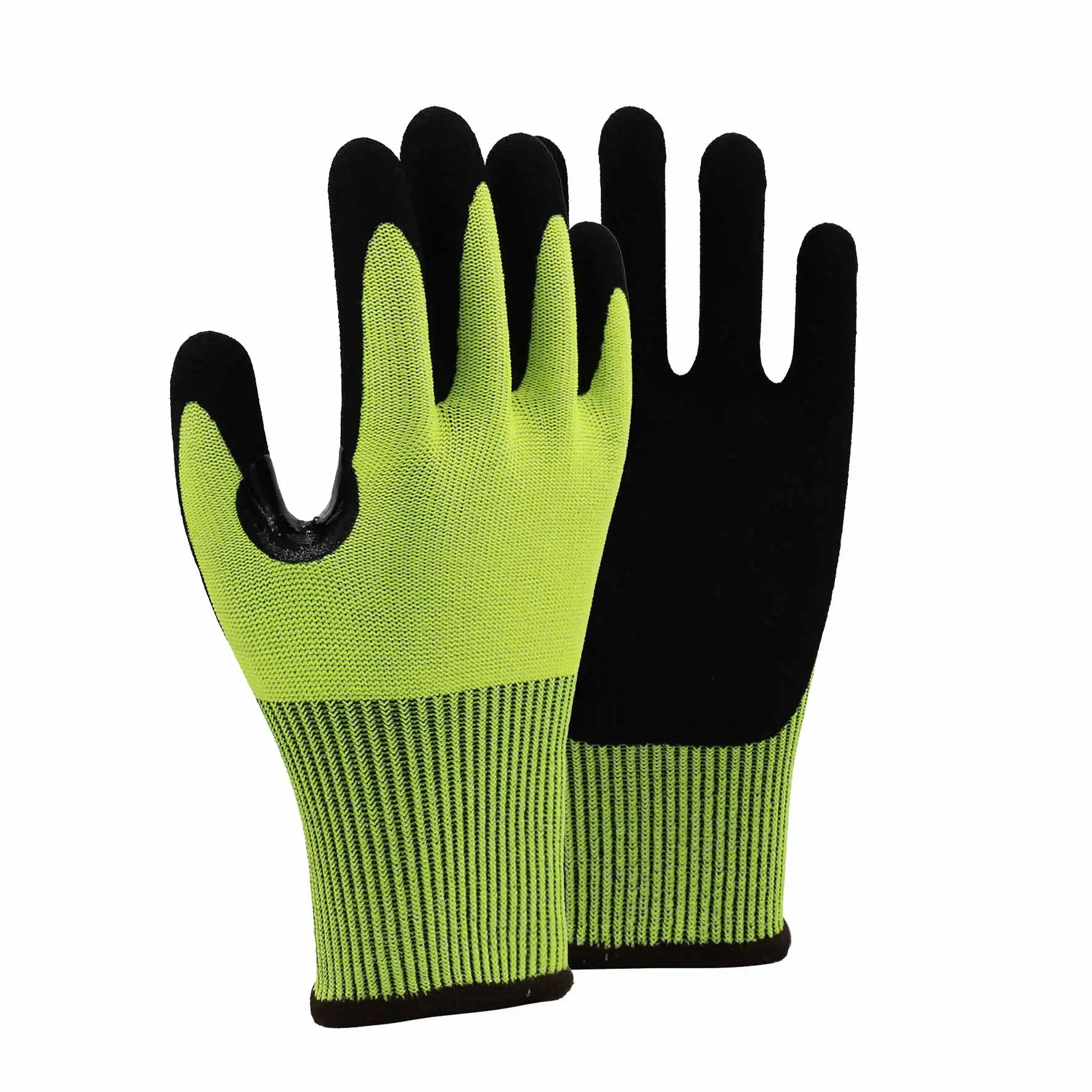 Good Quality Best Selling Pu Finger Coated Gloves Cut And Heat Resistant Gloves