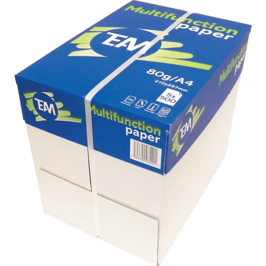 A4 Laser Copy Paper 80GSM 500 Sheets with Best Quality for Printing A4 Paper Runlian