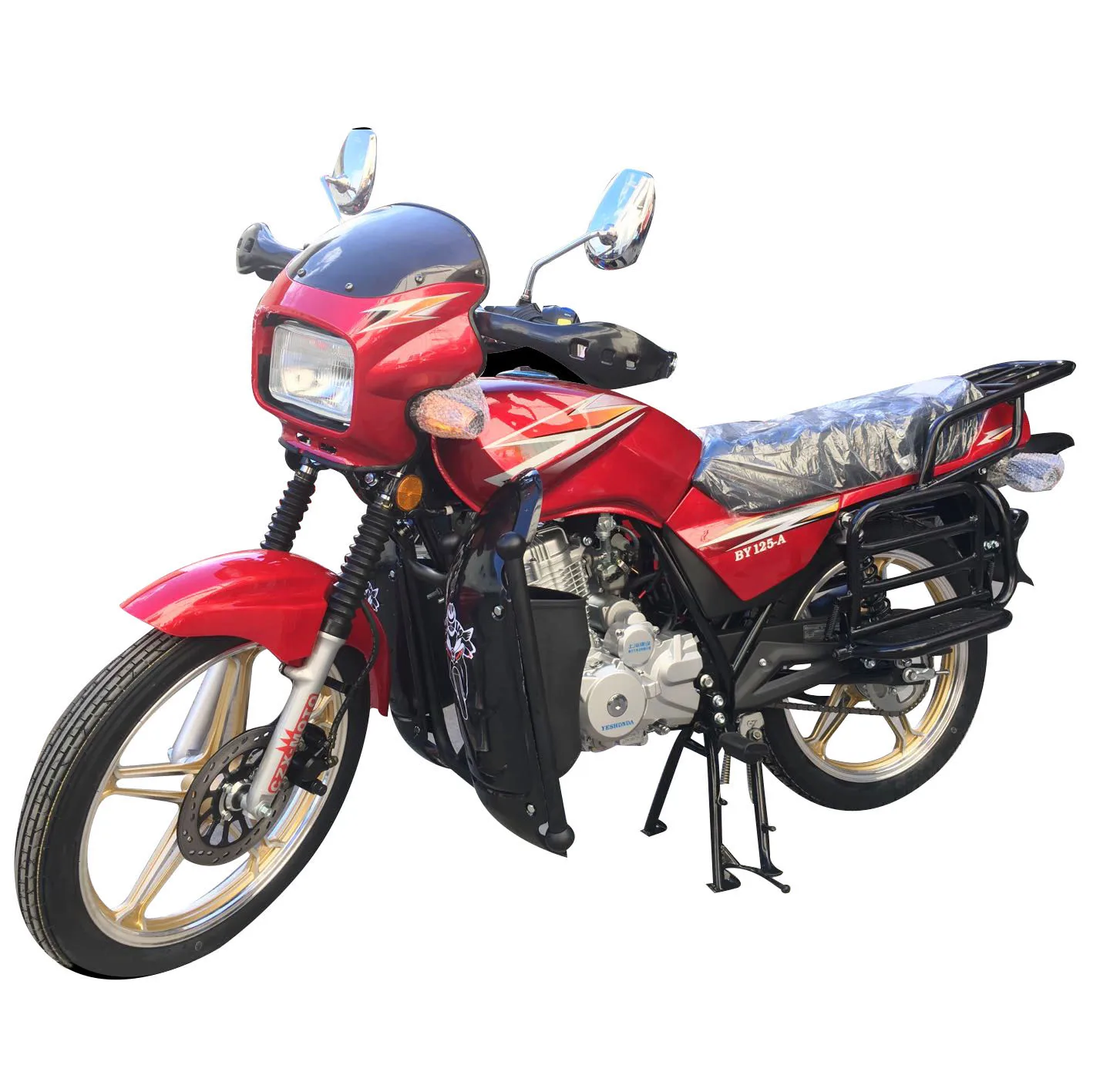  Hot sale motorbike low price motor 200 cc bike high quality motorcycle CKD carton wood box