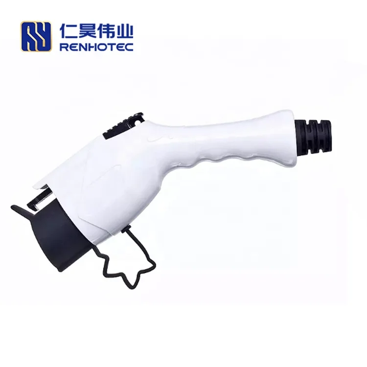 EV Charger Gun Single Phase SAE J1772 Male Plug Vehicle Connector