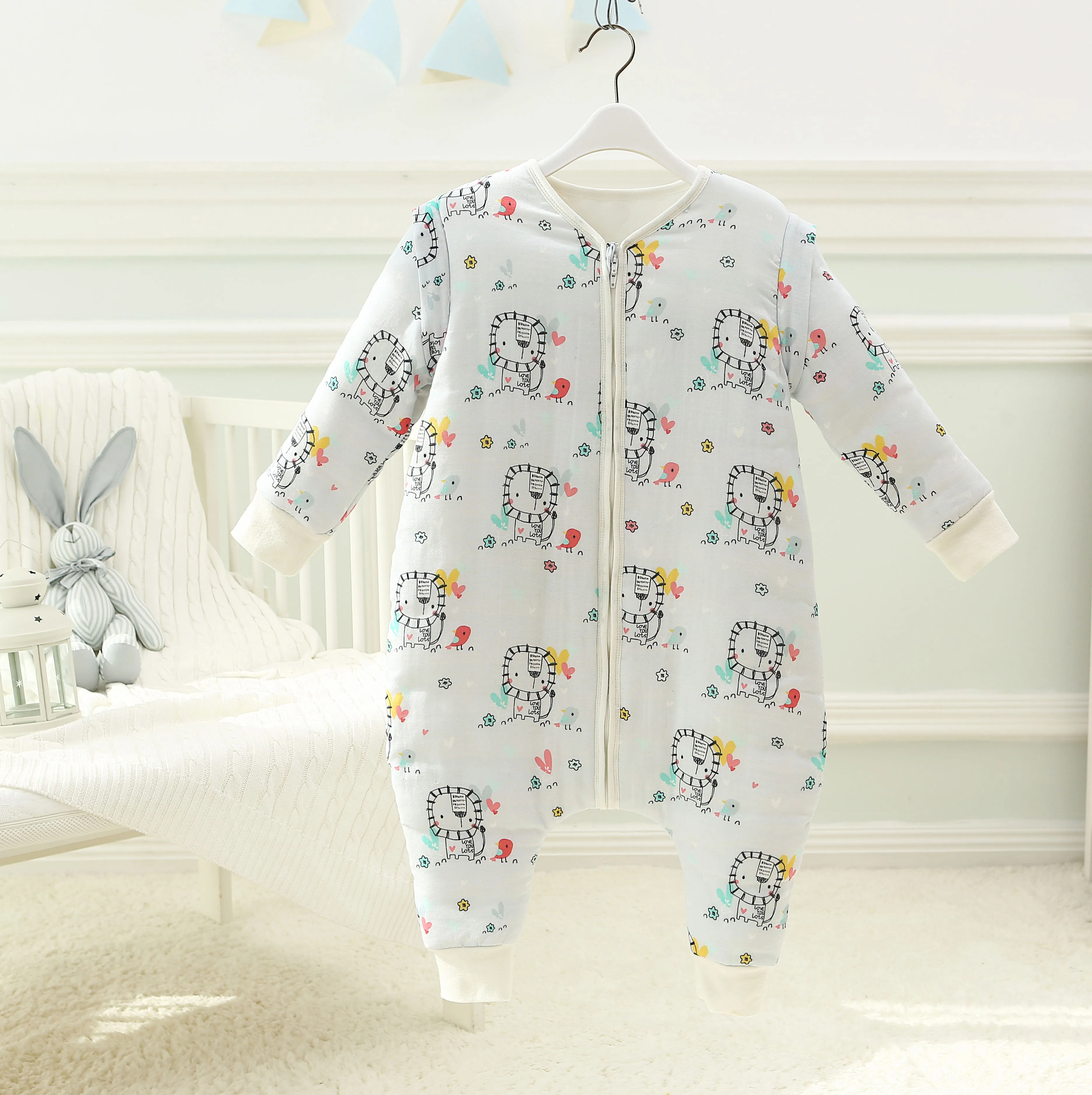 Muslin Wood Wholesale muslin soft cotton eco luxury baby sleeping bag