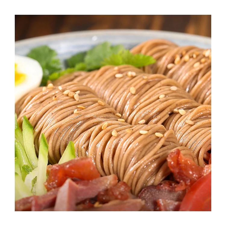 Free Sample Instant Japanese Style Low-fat Noodles Buckwheat Soba Noodles